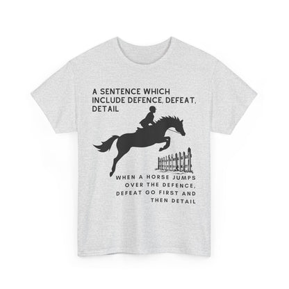 Defence, Defeat, Detail - Tee