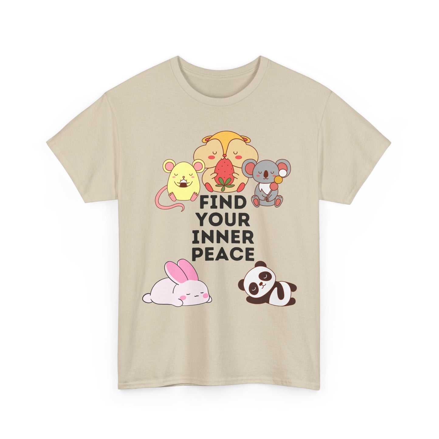 Find Your Inner Peace -Shirt for Animal Lovers