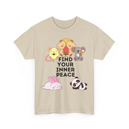 Find Your Inner Peace -Shirt for Animal Lovers