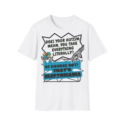 Autistic joke T-Shirt Design | Unisex Tee