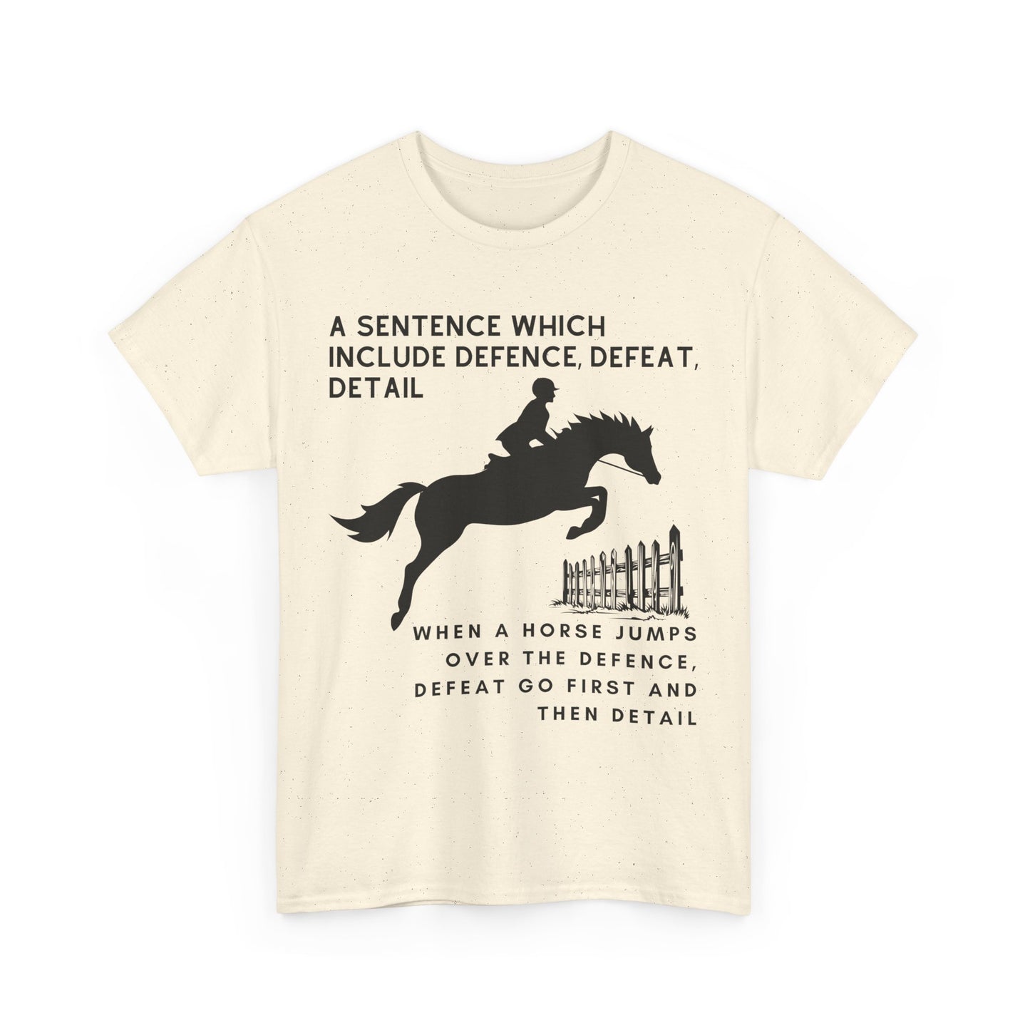 Defence, Defeat, Detail - Tee