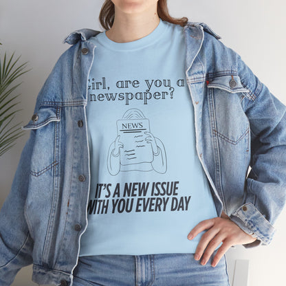 Are you a newpaper? - Tee