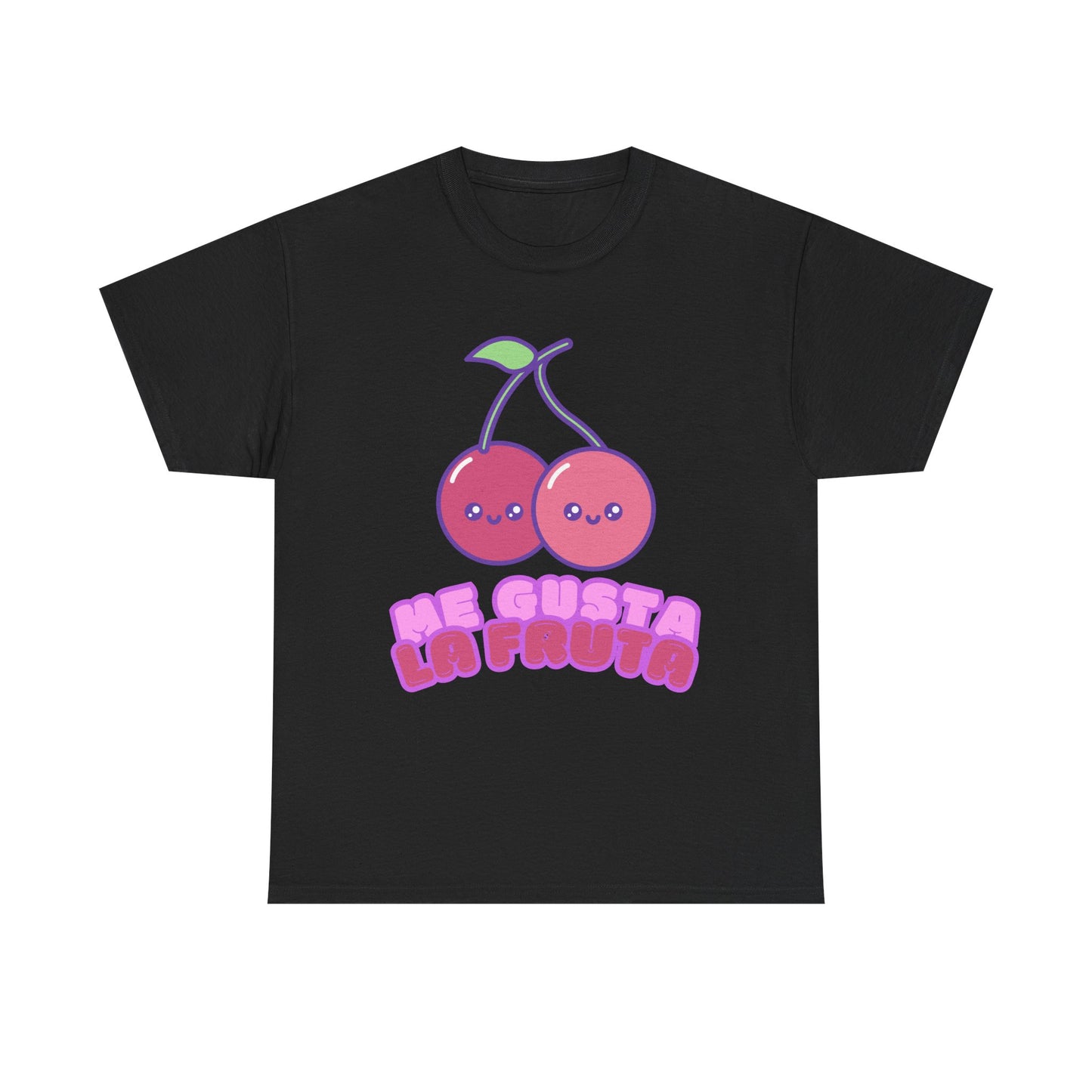 Cute Cherry Graphic Tee, Fruit Lover Shirt, Kawaii Style, Unisex Cotton T-Shirt, Fun Gift for Friends,