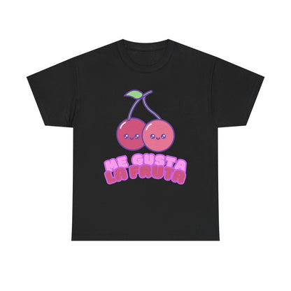 Cute Cherry Graphic Tee, Fruit Lover Shirt, Kawaii Style, Unisex Cotton T-Shirt, Fun Gift for Friends,