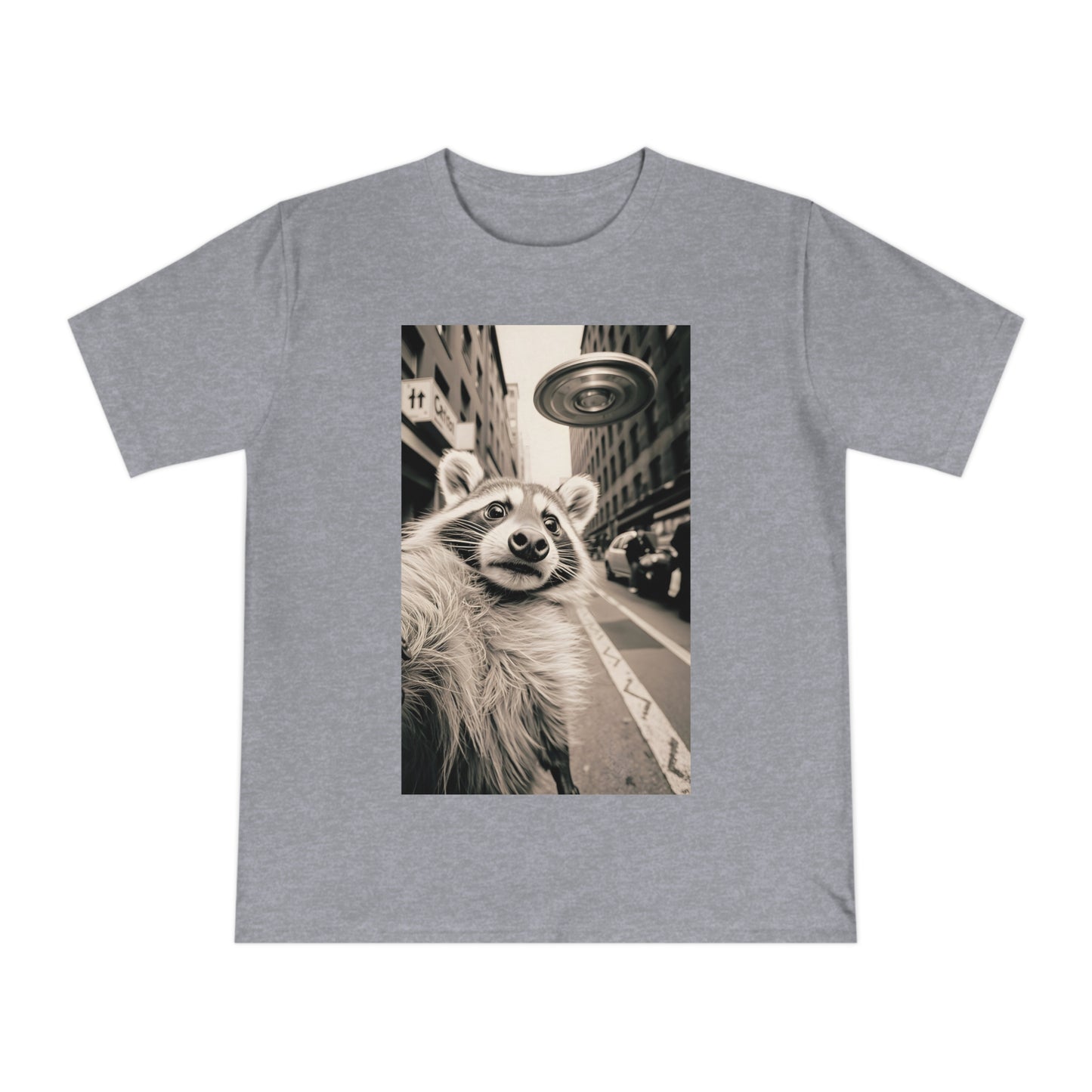 Raccoon in the accident Selfie - Unisex Classic Jersey T-shirt