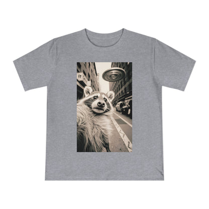 Raccoon in the accident Selfie - Unisex Classic Jersey T-shirt