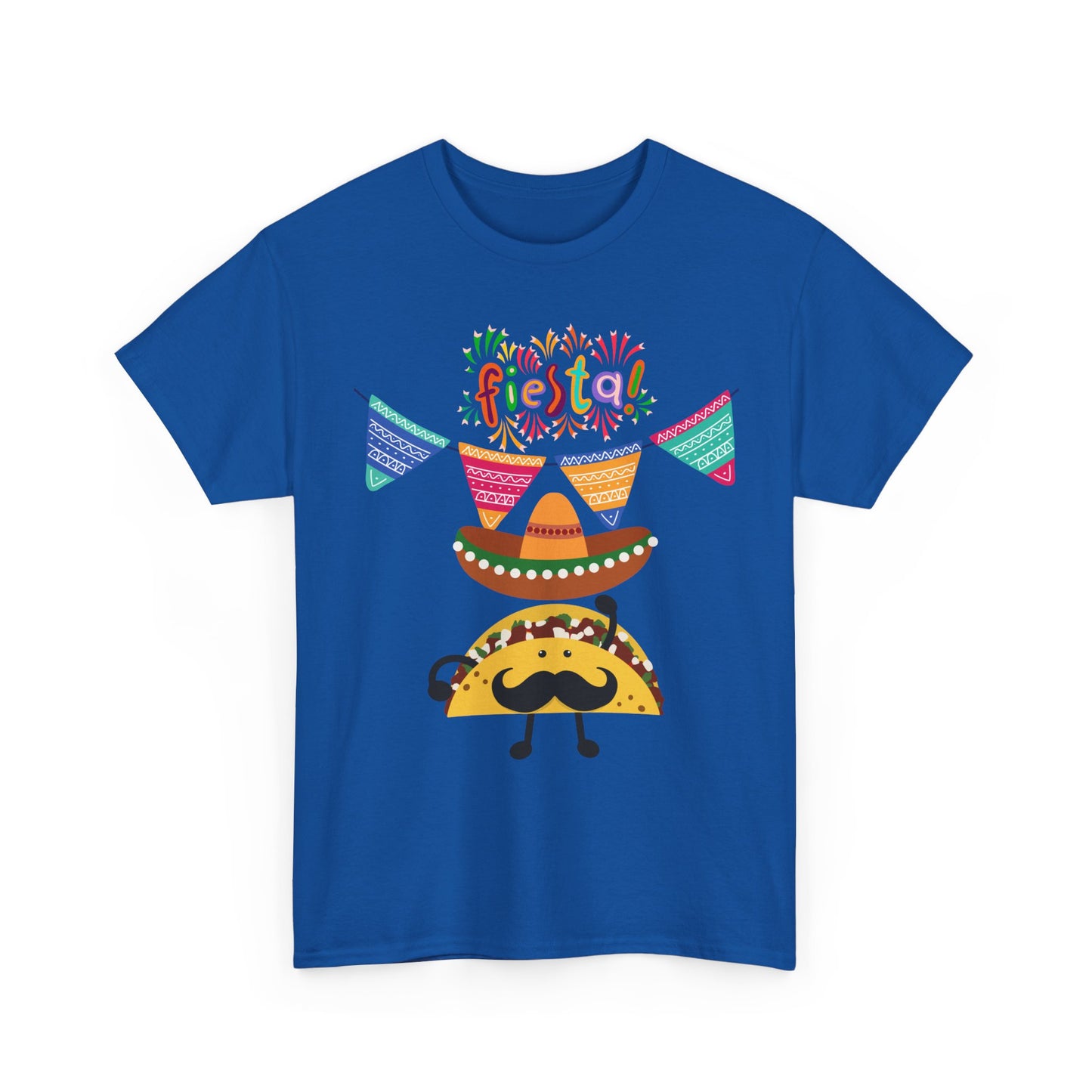 Fiesta Taco Party Tee, Taco Lover Gift, Celebration Apparel, Party Wear