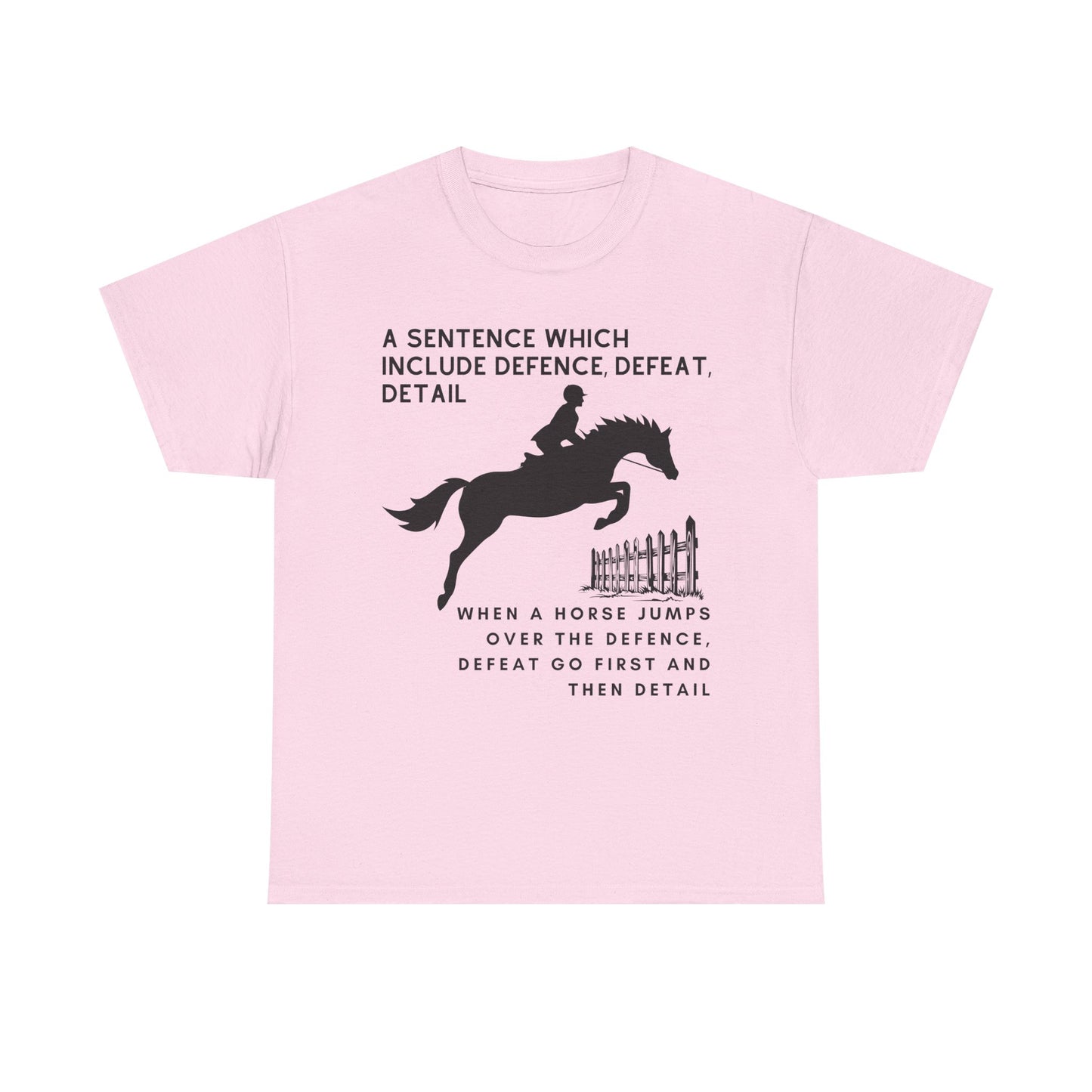 Defence, Defeat, Detail - Tee