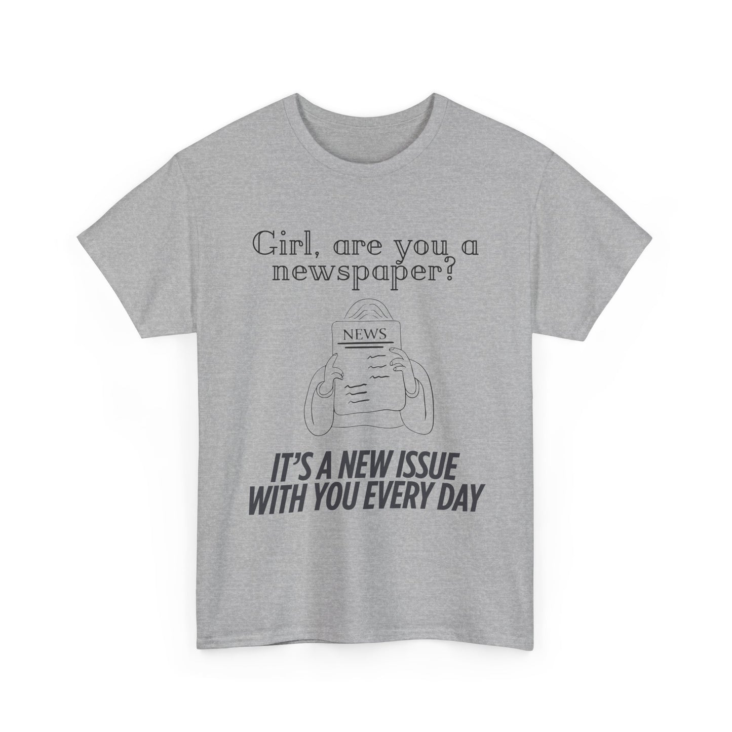 Are you a newpaper? - Tee