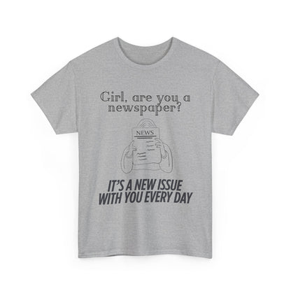 Are you a newpaper? - Tee