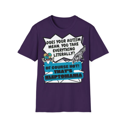 Autistic joke T-Shirt Design | Unisex Tee