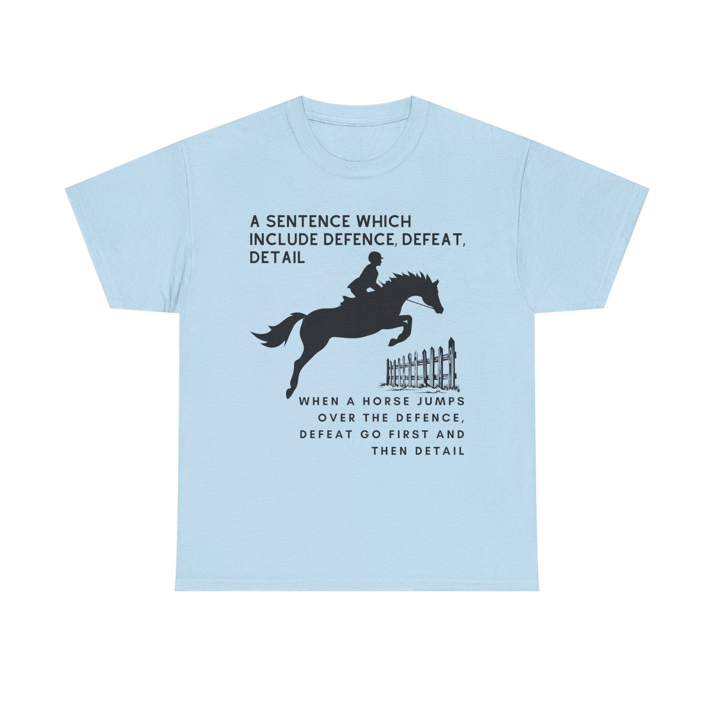 Defence, Defeat, Detail - Tee