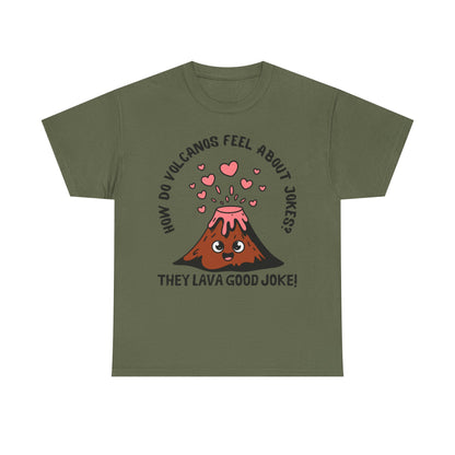 Volcano Joke Tee