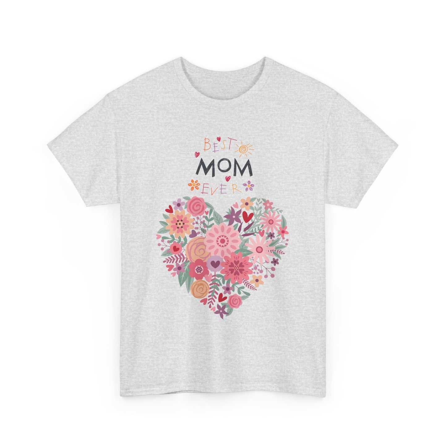 Best Mom Ever Women’s T-Shirt - Floral Apparel
