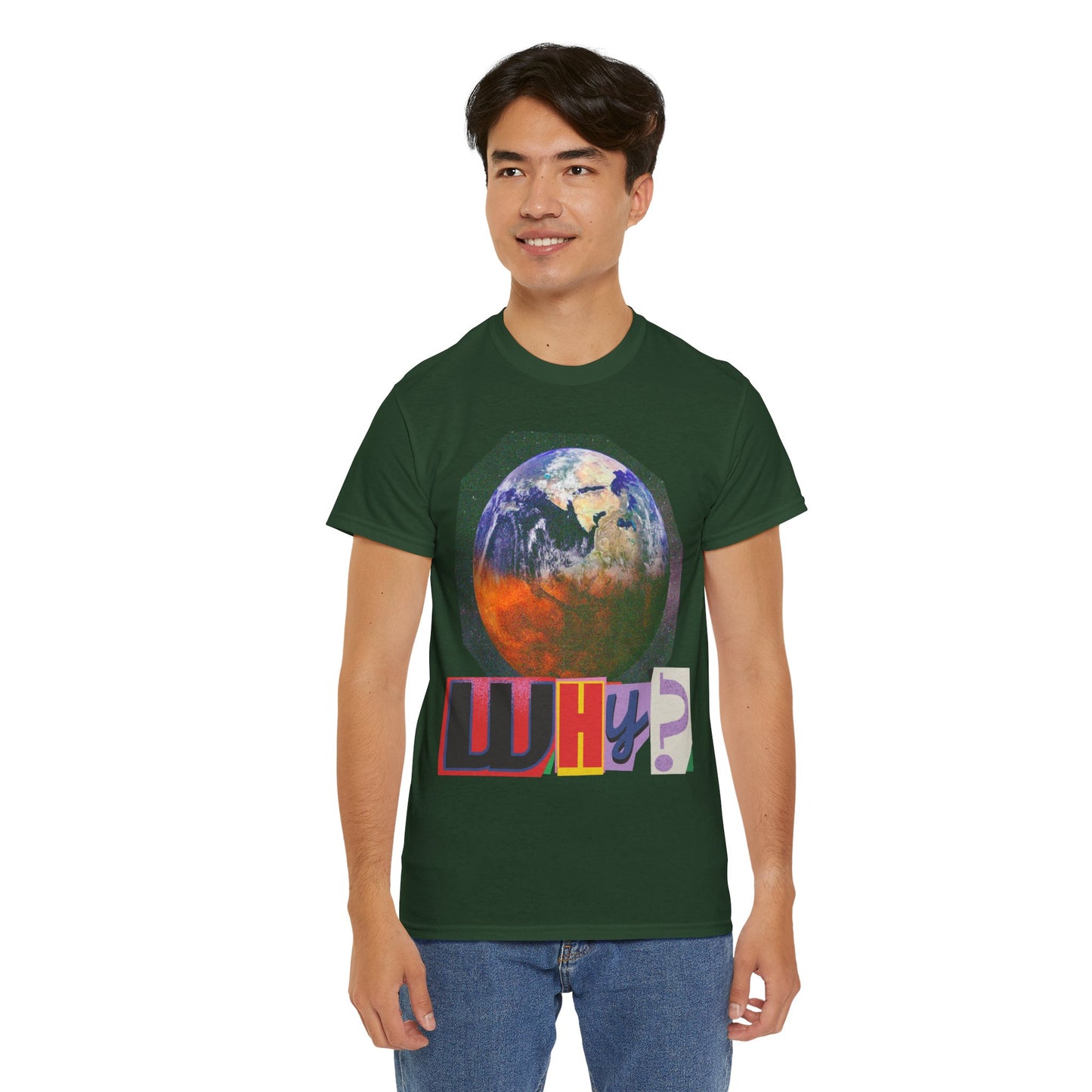 Why? - Earth Graphic T-Shirt