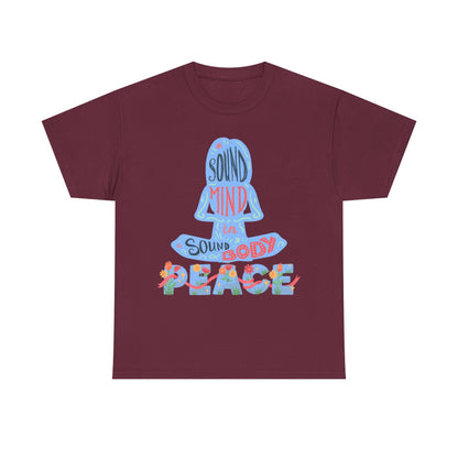 Mindful Meditation Tee, Mindfulness Apparel, Yoga Gift