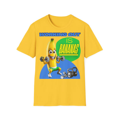 'Working Out is Bananas' T-Shirt
