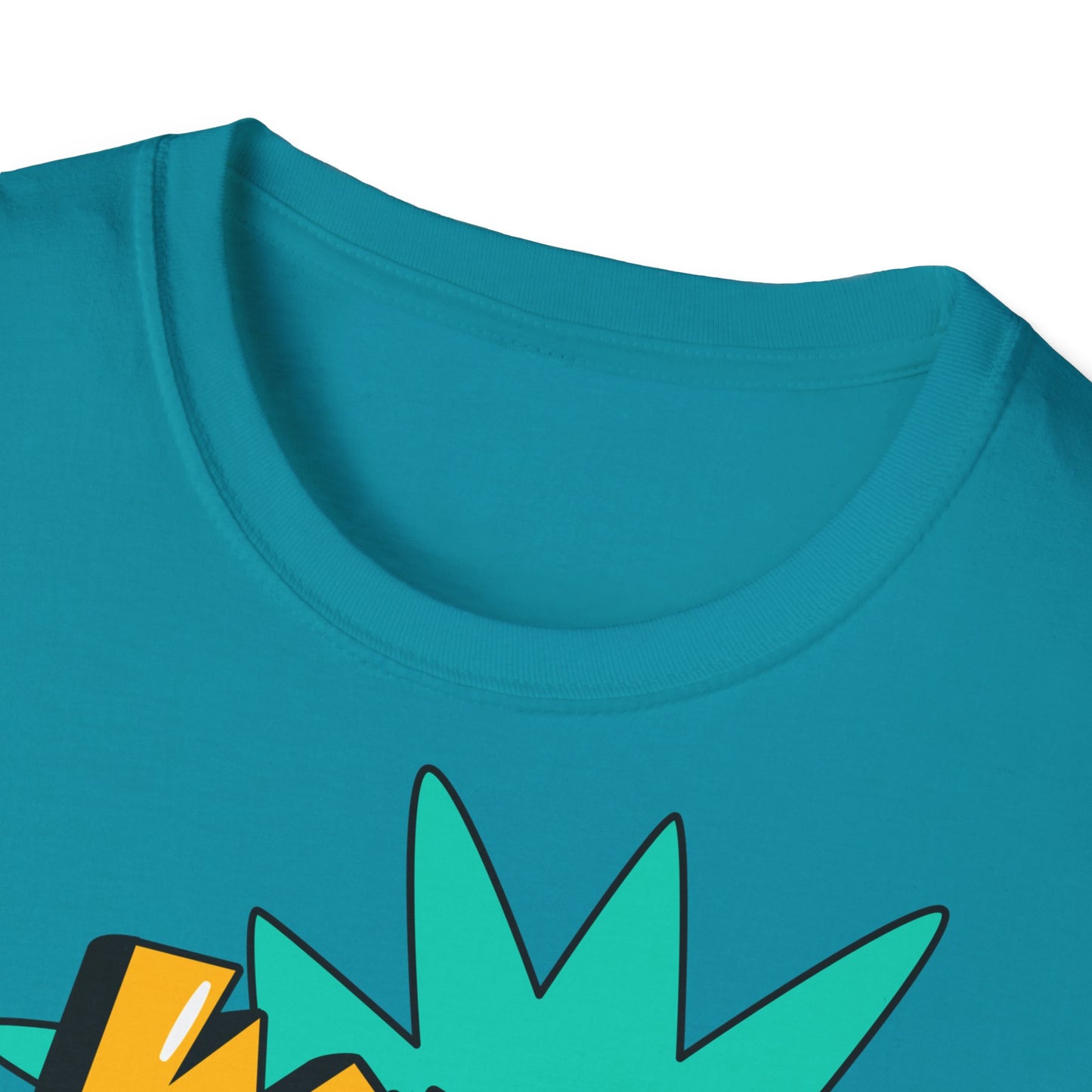 WTF?! What the Fish?! Unisex Softstyle T-Shirt - Fun Graphic Tee