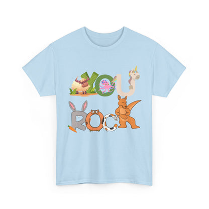 You Rock  - Fun Animal Design, Gift for Kids, Encouragement Tee