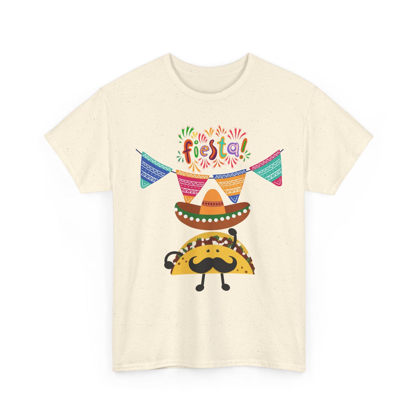 Fiesta Taco Party Tee, Taco Lover Gift, Celebration Apparel, Party Wear