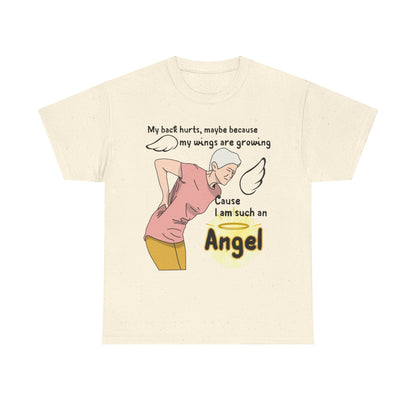My Back Hurts, Cause I Am Such an Angel