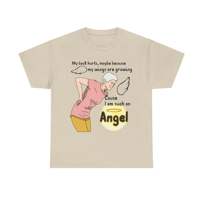 My Back Hurts, Cause I Am Such an Angel