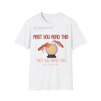 Unisex Softstyle T-Shirt - Future Teller Design
