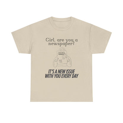 Are you a newpaper? - Tee