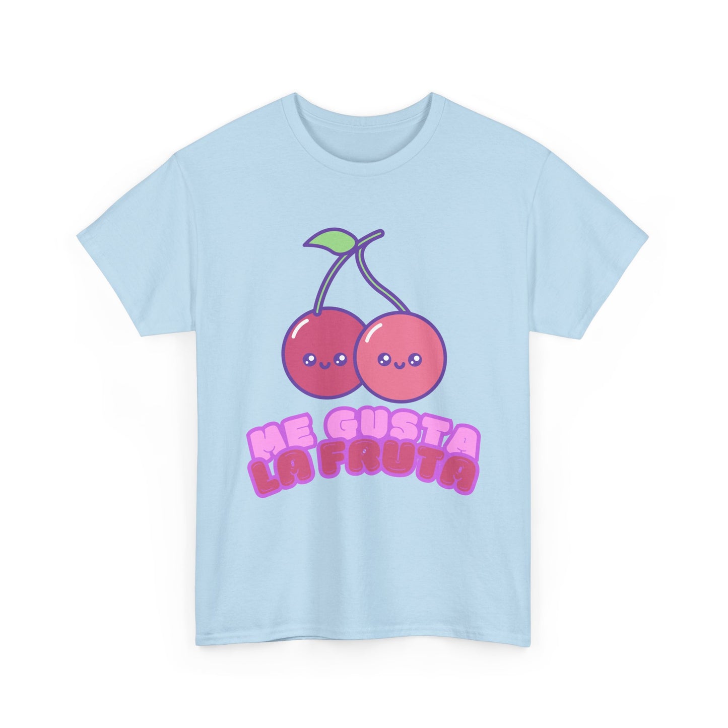 Cute Cherry Graphic Tee, Fruit Lover Shirt, Kawaii Style, Unisex Cotton T-Shirt, Fun Gift for Friends,