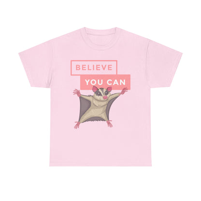 Flying Squirrel Motivational Tee