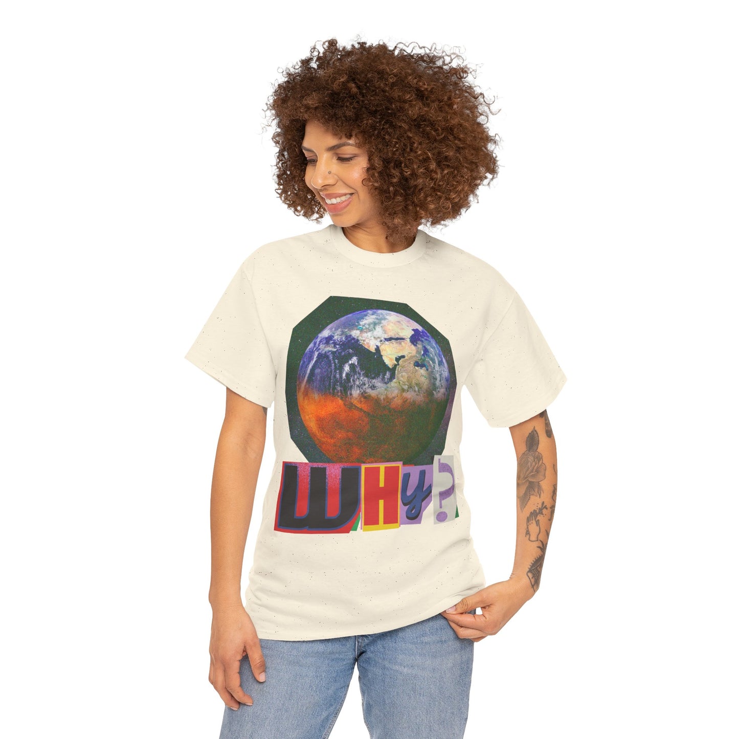 Why? - Earth Graphic T-Shirt