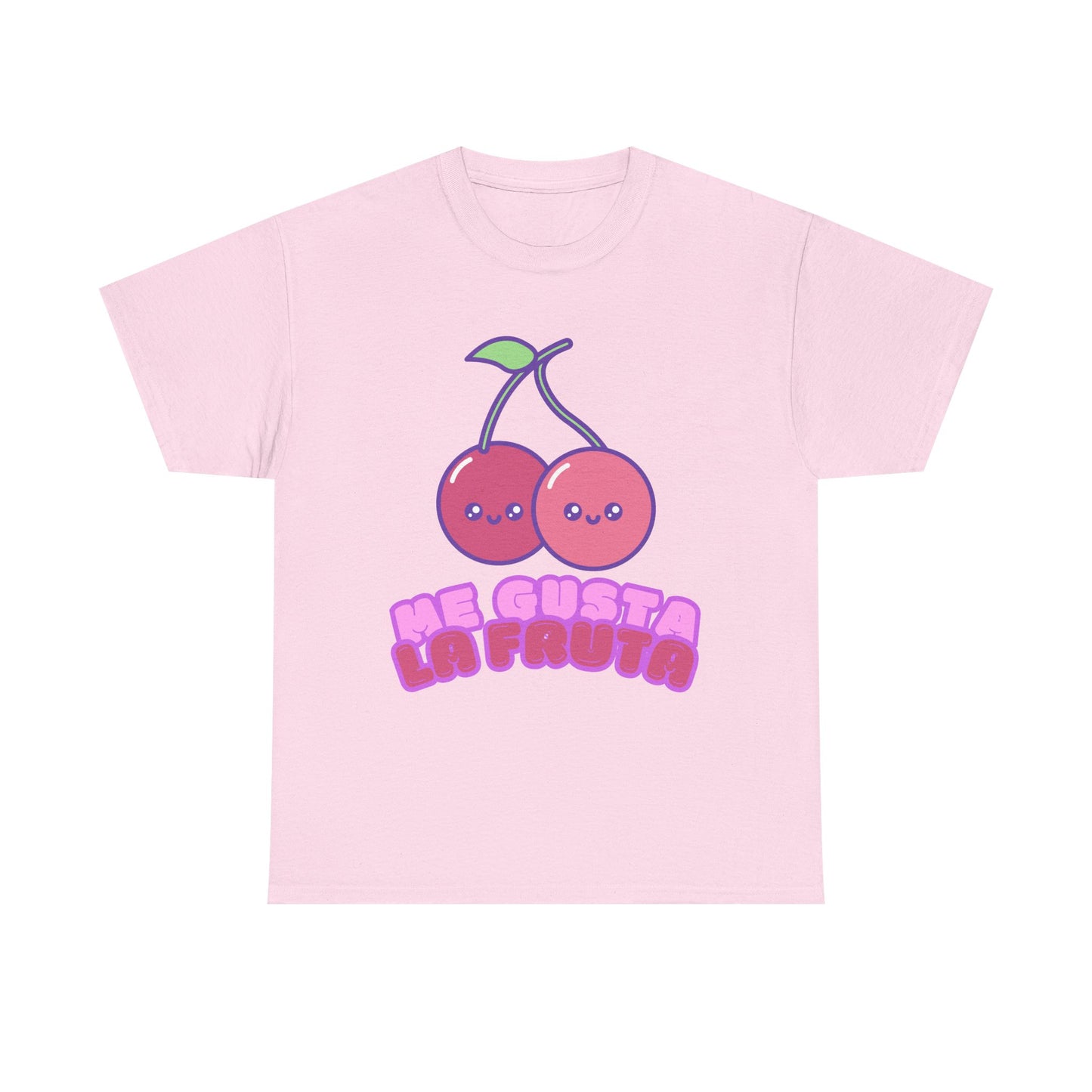 Cute Cherry Graphic Tee, Fruit Lover Shirt, Kawaii Style, Unisex Cotton T-Shirt, Fun Gift for Friends,