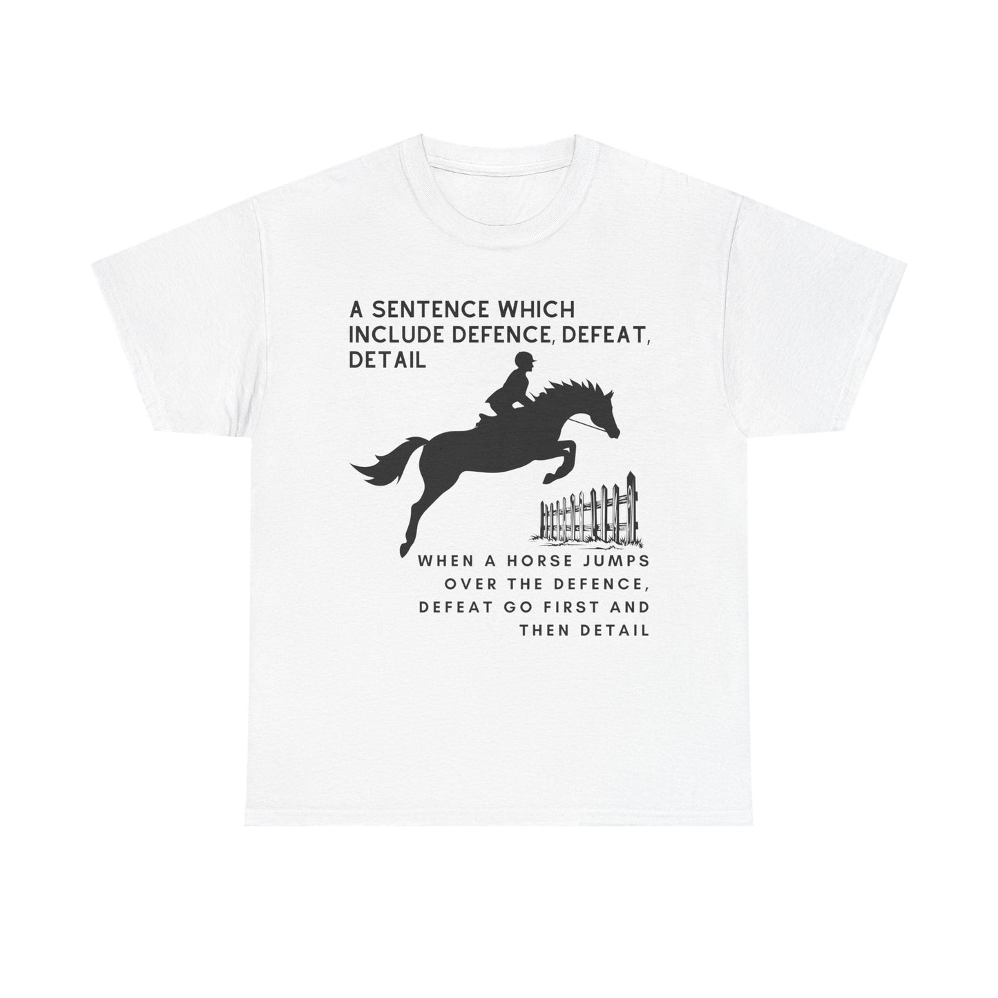 Defence, Defeat, Detail - Tee