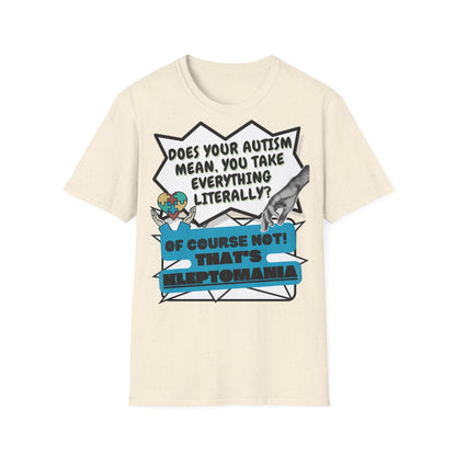 Autistic joke T-Shirt Design | Unisex Tee