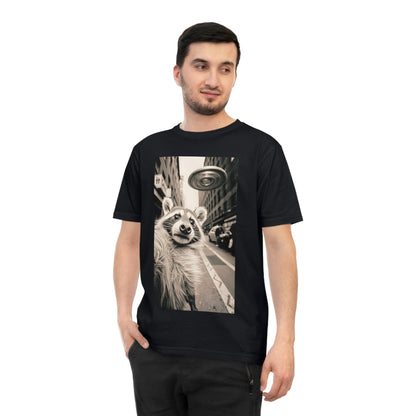 Raccoon in the accident Selfie - Unisex Classic Jersey T-shirt