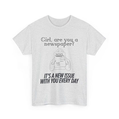 Are you a newpaper? - Tee