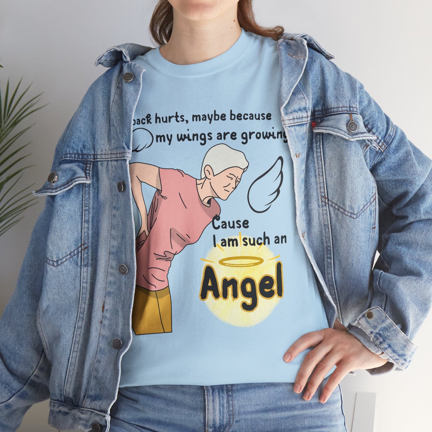 My Back Hurts, Cause I Am Such an Angel