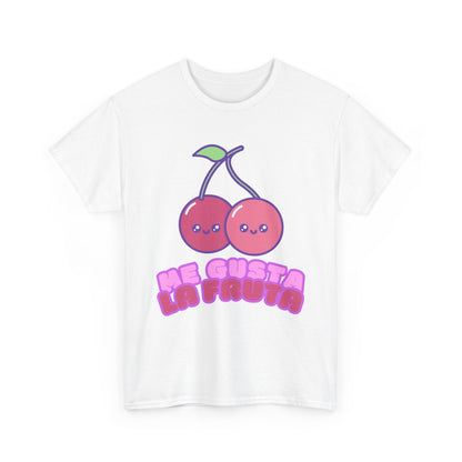 Cute Cherry Graphic Tee, Fruit Lover Shirt, Kawaii Style, Unisex Cotton T-Shirt, Fun Gift for Friends,