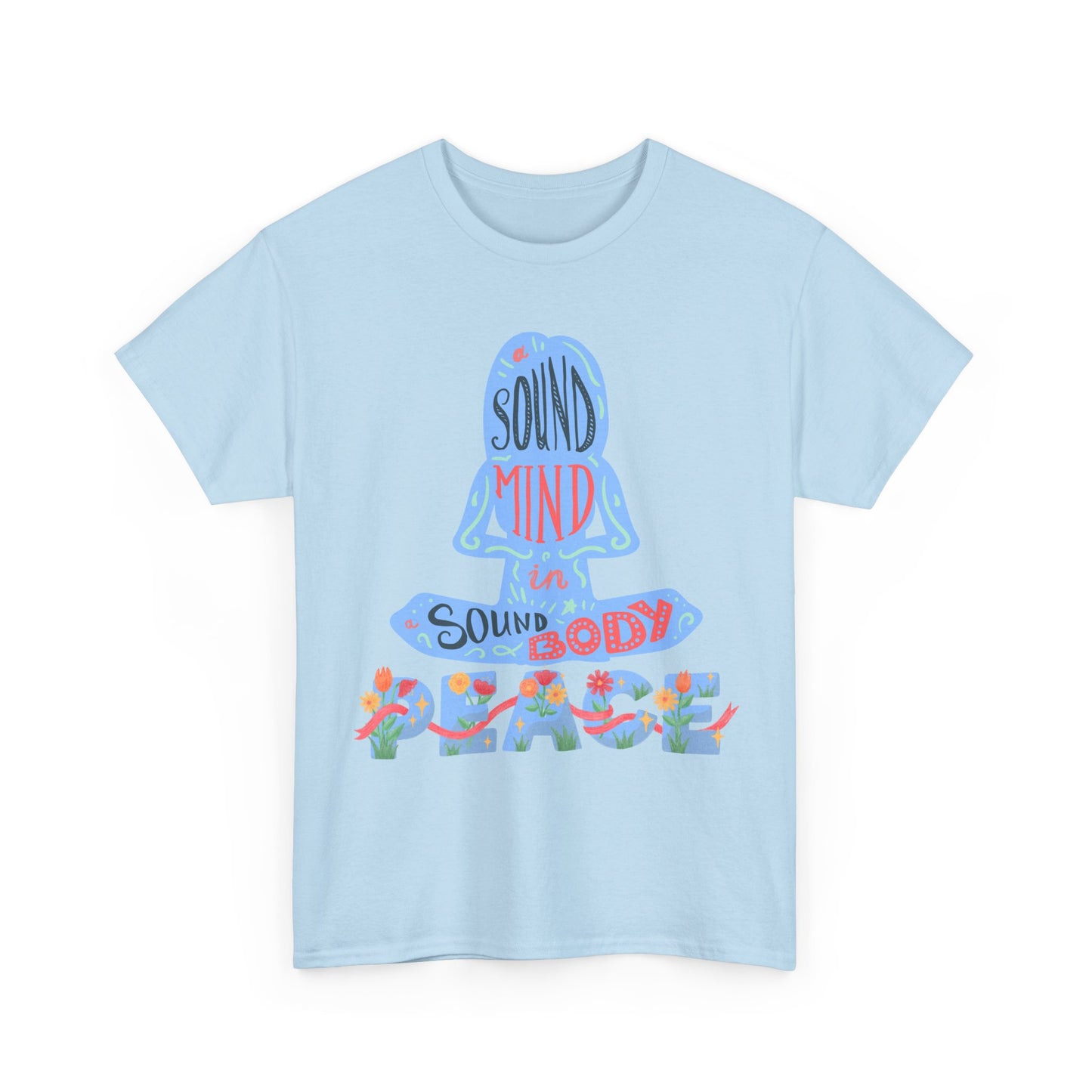 Mindful Meditation Tee, Mindfulness Apparel, Yoga Gift