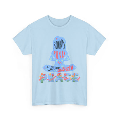 Mindful Meditation Tee, Mindfulness Apparel, Yoga Gift