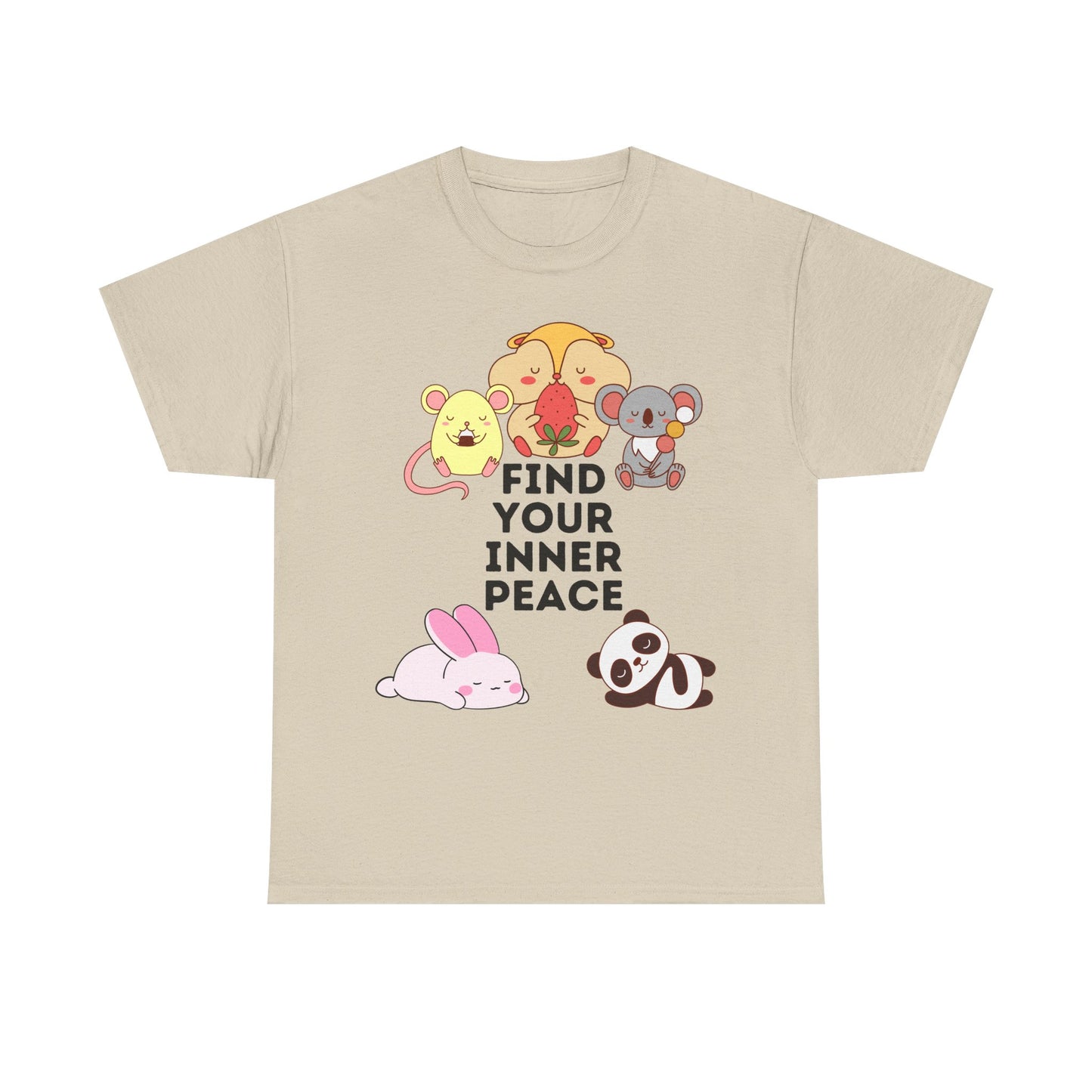 Find Your Inner Peace -Shirt for Animal Lovers