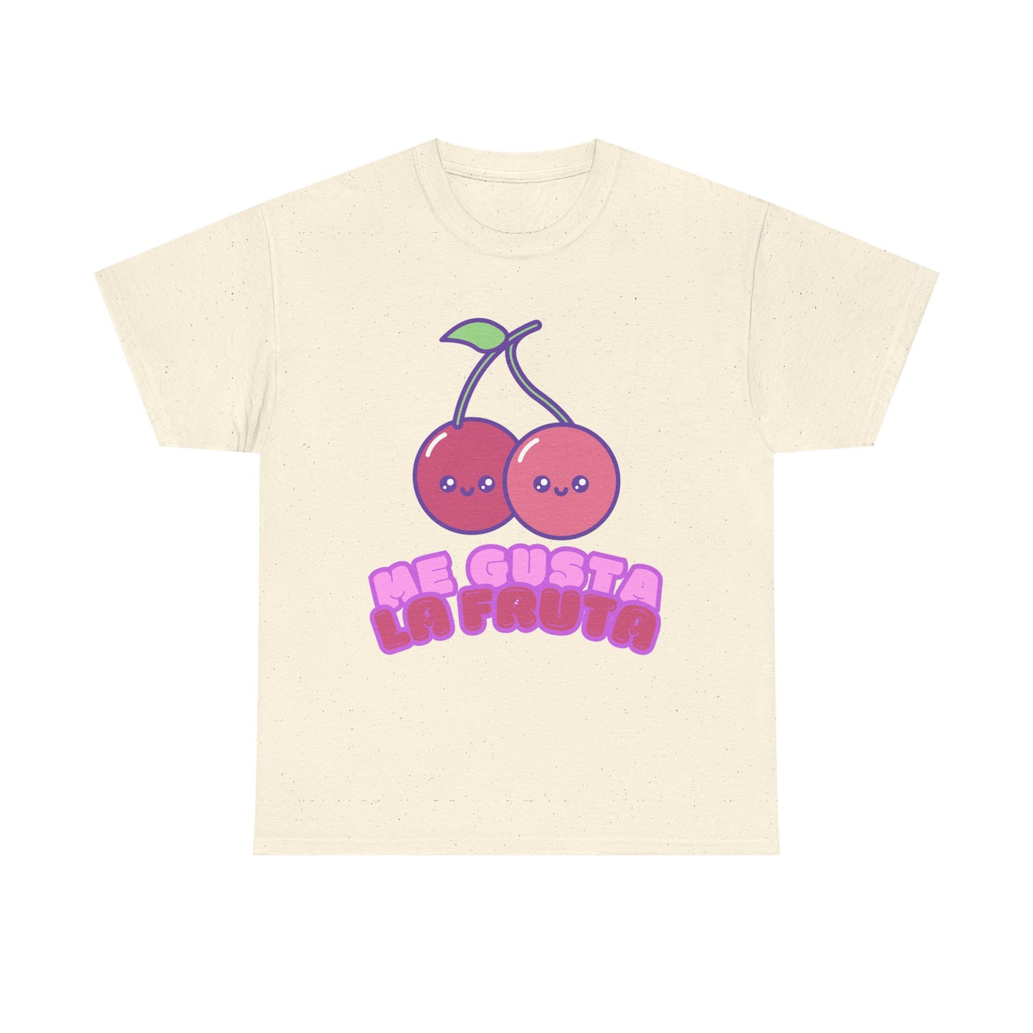 Cute Cherry Graphic Tee, Fruit Lover Shirt, Kawaii Style, Unisex Cotton T-Shirt, Fun Gift for Friends,