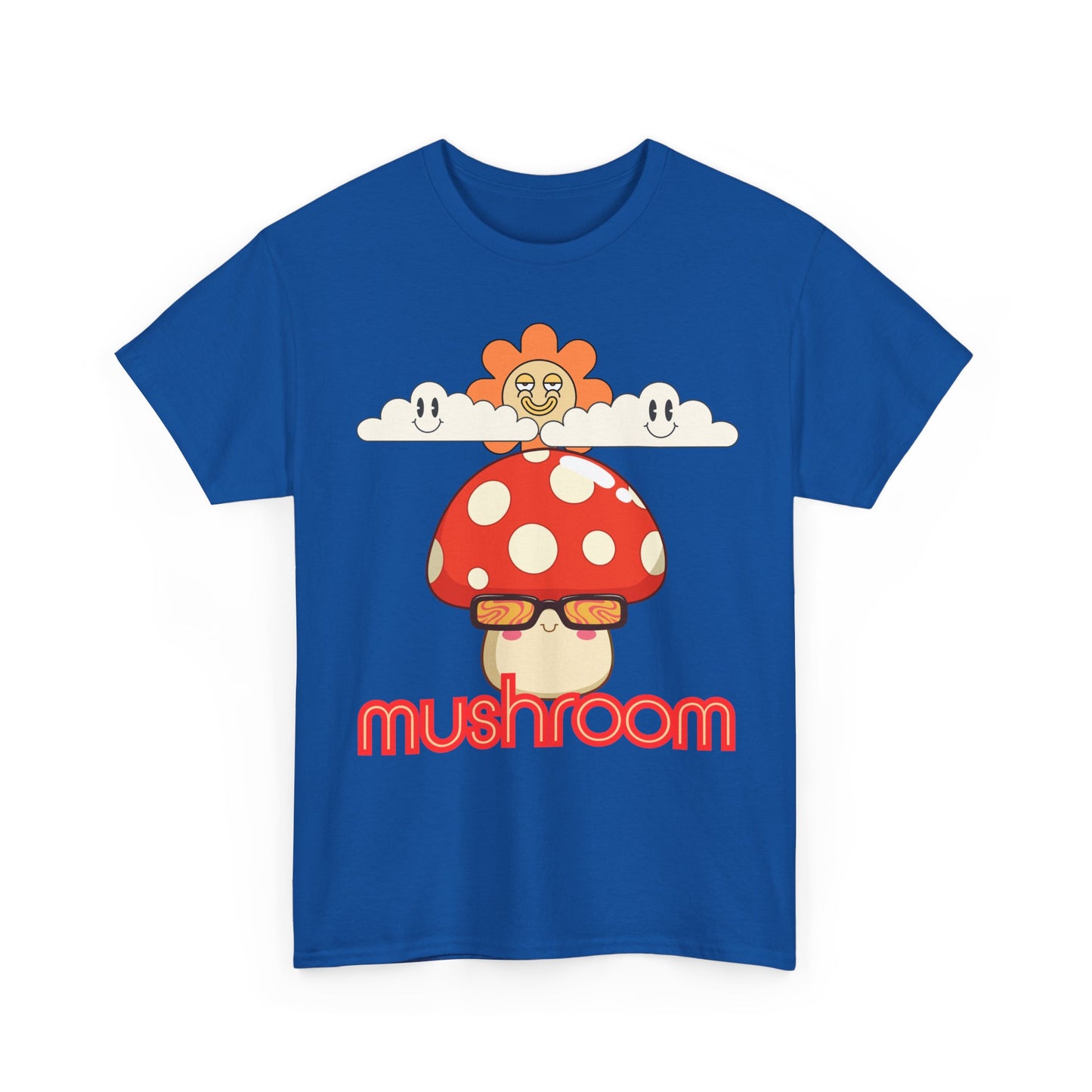 Mushroom Unisex T-Shirt, Eco-friendly Gifts for Birthdays, Whimsical Design for Nature Lovers,