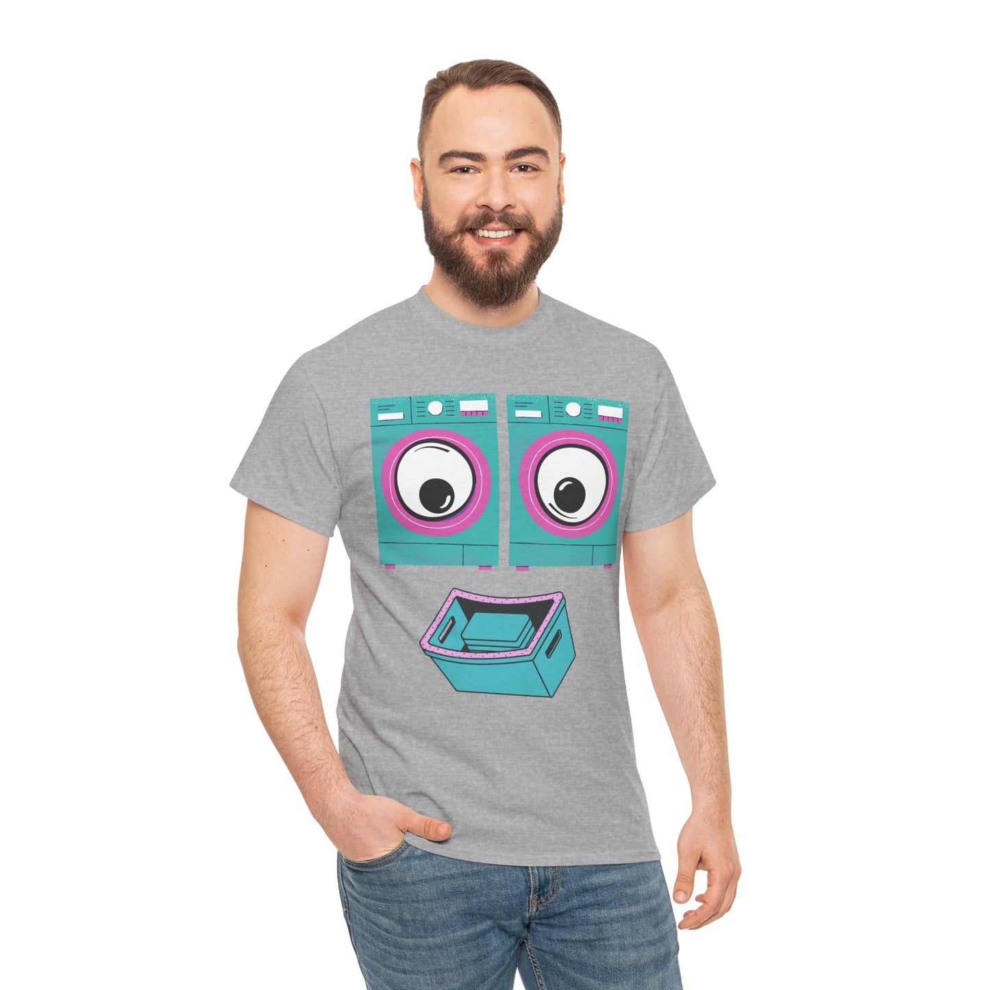Whimsical Washing Machine Tee