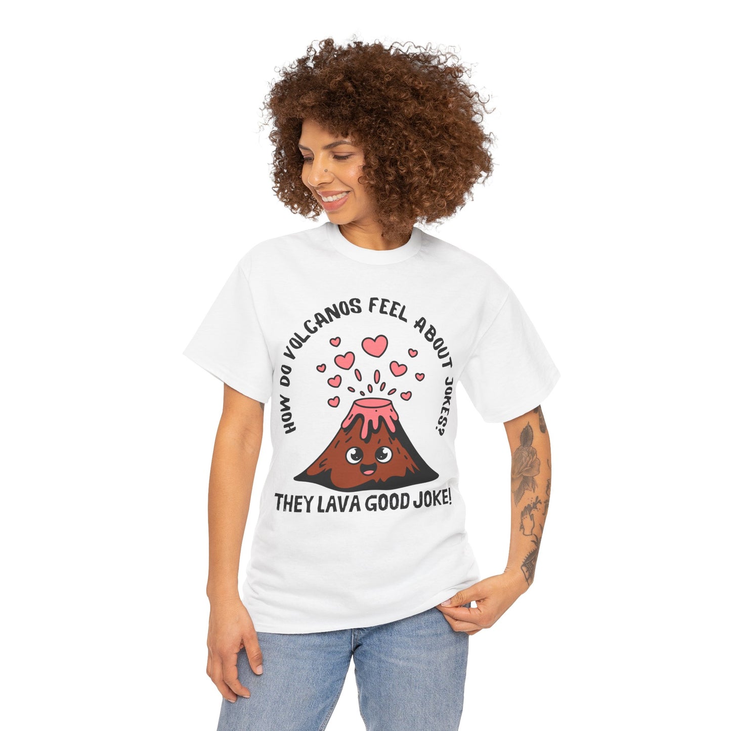 Volcano Joke Tee