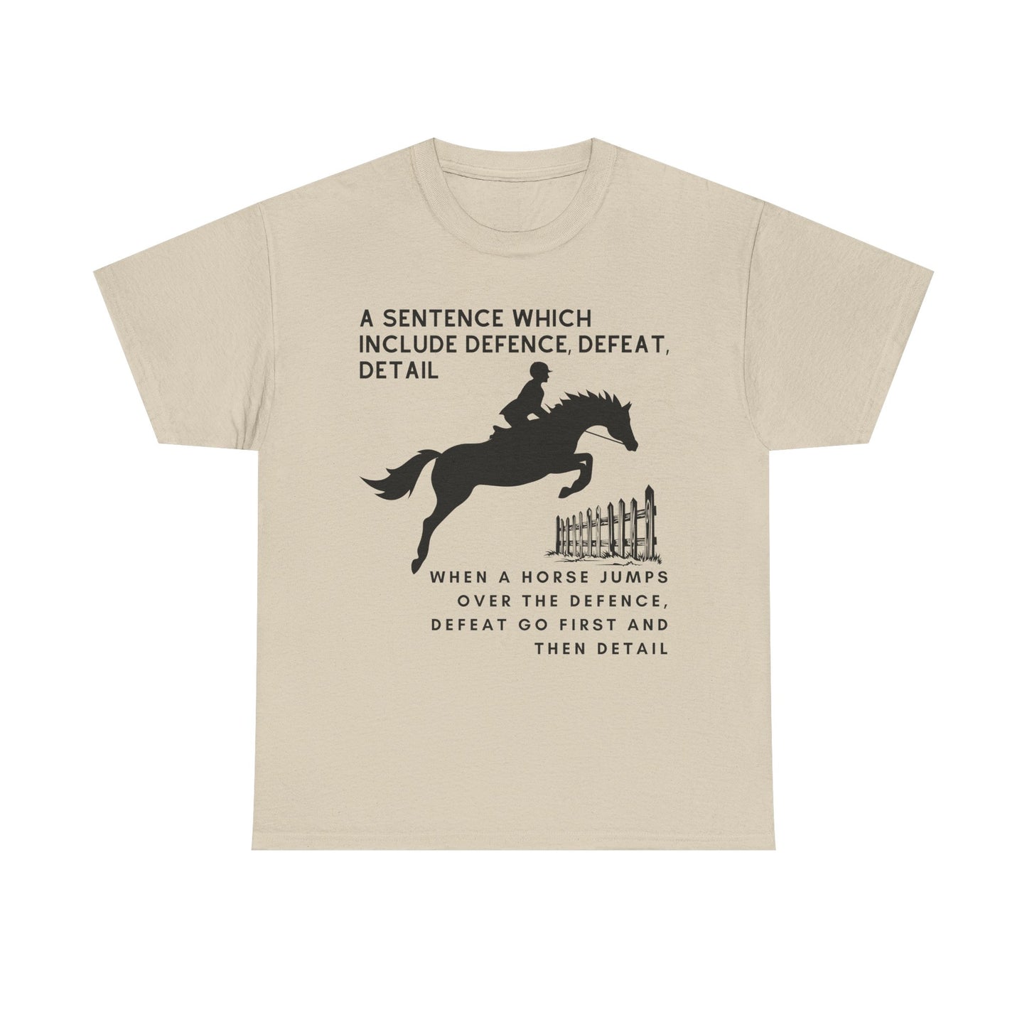 Defence, Defeat, Detail - Tee