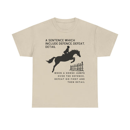 Defence, Defeat, Detail - Tee