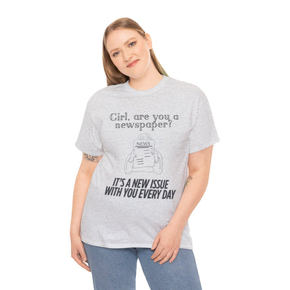 Are you a newpaper? - Tee