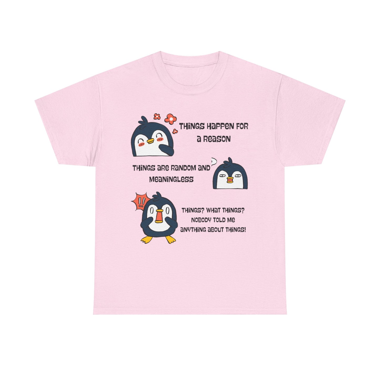 Penguin Things - Funny Graphic Tee, Gift for Friends