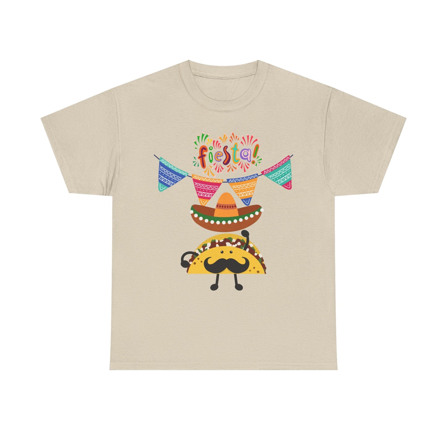 Fiesta Taco Party Tee, Taco Lover Gift, Celebration Apparel, Party Wear